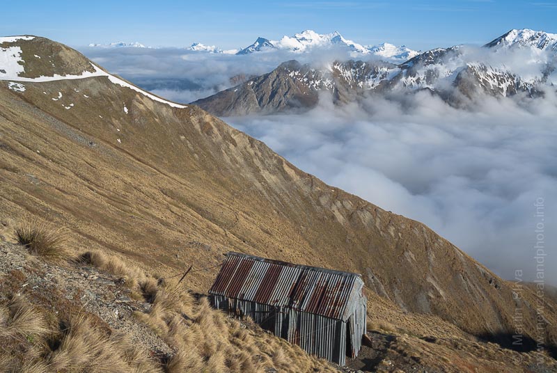 Larkins Slip Hut, Mt Alaska, New Zealand