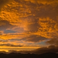 Red sky over Mt Luxmore, Te Anau, Fiordland | photography
