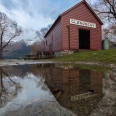 Reflection of Glenorchy Boat Shed, New Zealand | photography
