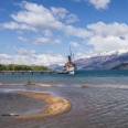 Parník Earnslaw v Glenorchy, jezero Wakatipu, Nový Zéland | fotografie