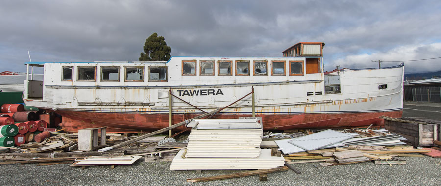 Steamship SS Tawera, Te Anau, Fiordland, New Zealand 